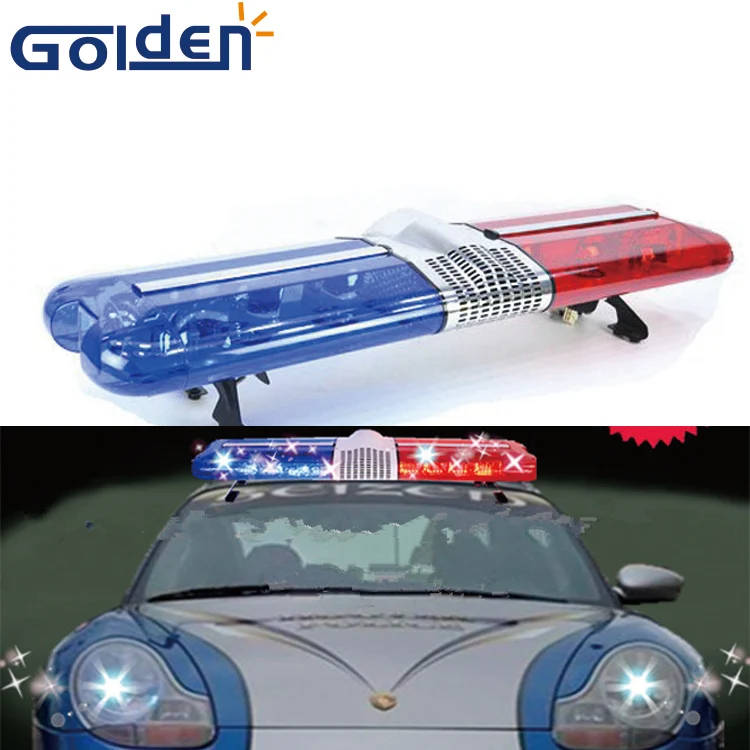 
 Дешевая вращающаяся полицейская световая панель с сиреной и динамиком  