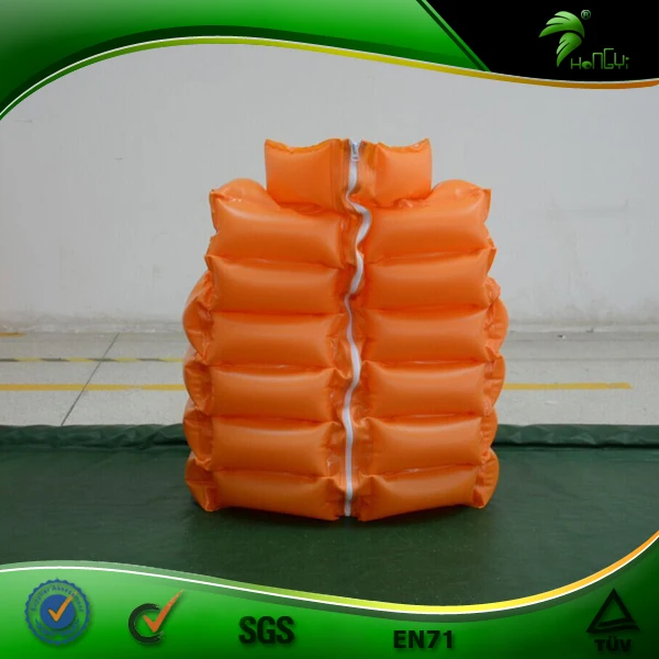 High Quality Rescue Inflatable Swim Vest Personalized Inflatable Life Jacket Swim Suit