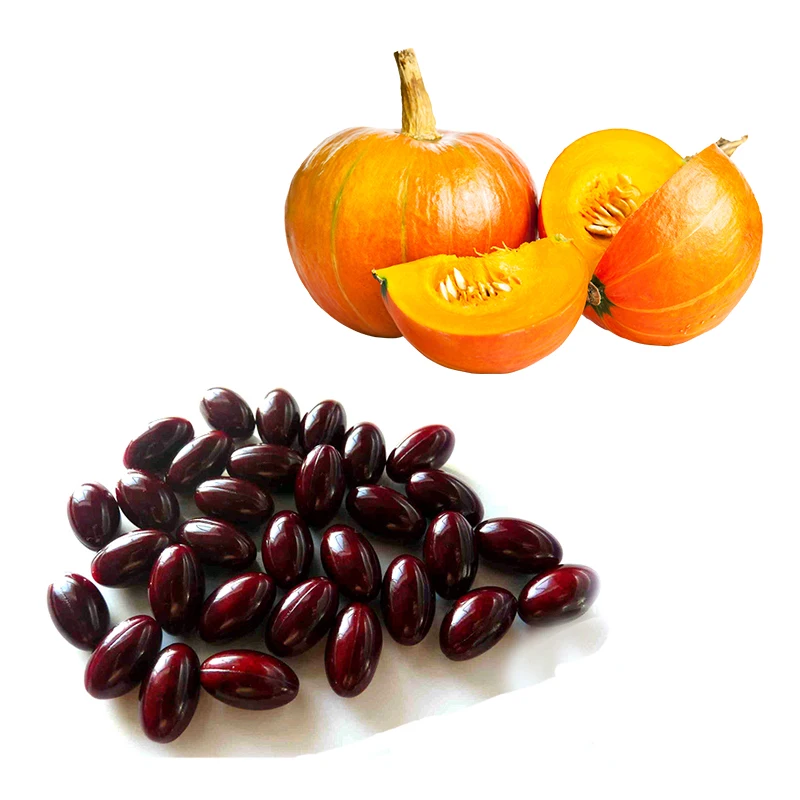 pumpkin seed oil softgel capsules for prostate treatment