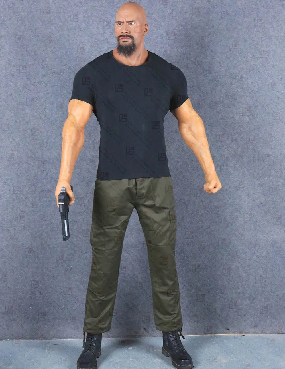 Realistic Sculpture Vivid Lifesize Man Wax Silicone Figure For Wax