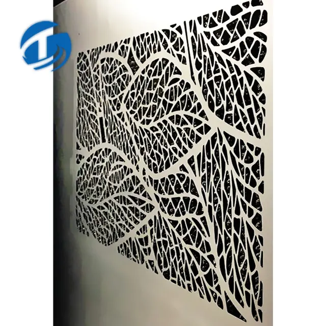 Power Coated Perforated Metal Mesh Sheets for Fence Door Wall