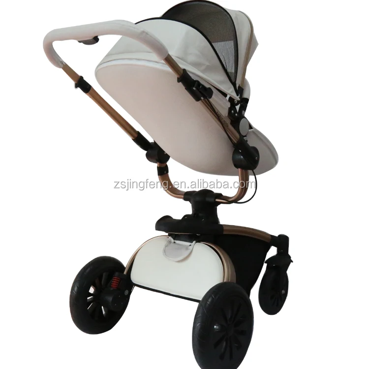 Heies Design Babytrage Mit Groen Rdern 3-in-1 PU-Leder Kinderwagen  Hochwertiger Luxus-Kinderwagen Mit Autositz
