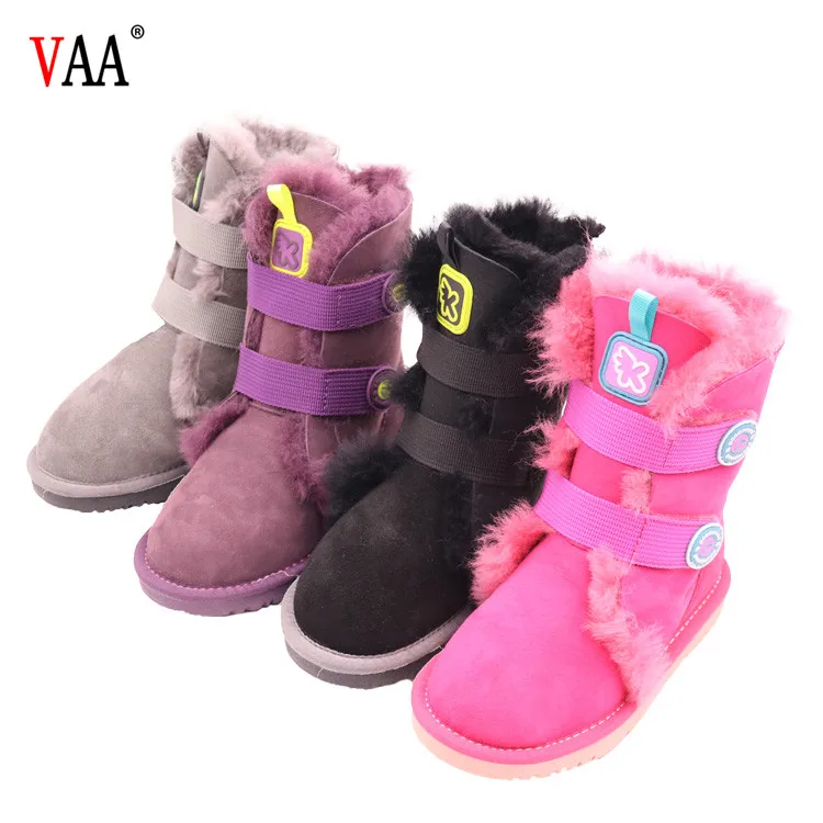
lowest price Antiskid Rubber Soles Snow Winter kids boots children 
