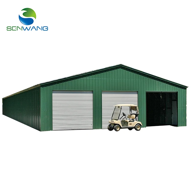 Prefab Custom Portable Metal Steel Large Carport and Garage Kits