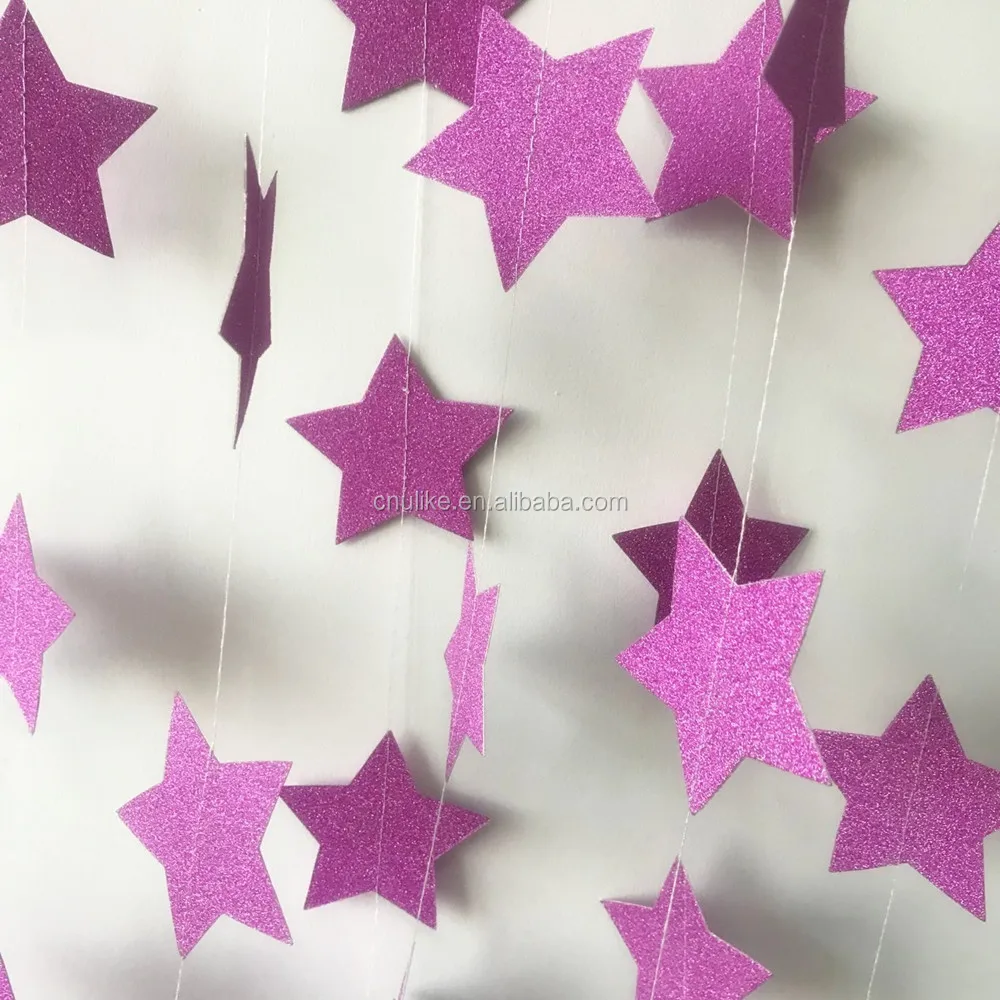 Wholesale Wedding Wire Star Craft Work Paper Garland Buy Wholesale Garland Wire Star Garland Craft Work Garland Product On Alibaba Com