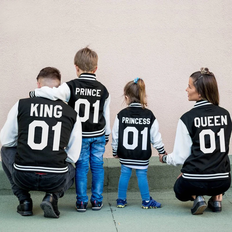 Mommy & Me Personalized Varsity Jackets Matching Family Varsity