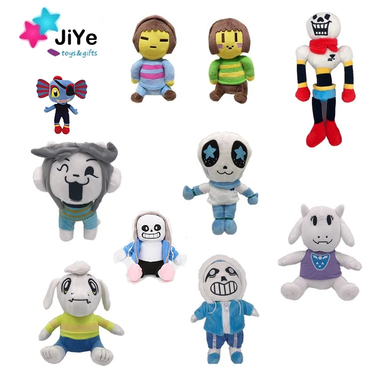 1pcs 23-30cm Undertale Plush Toy Doll Sans Papyrus Frisk Chara Temmie Plush  Stuffed Toys For Children Kids Gifts - Movies & Tv - AliExpress