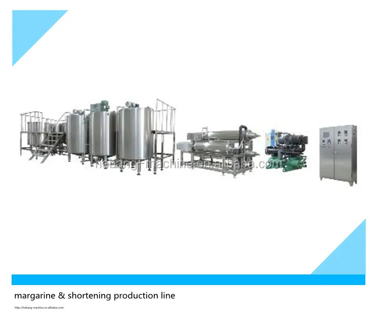 Table Margarine Processing Plant with Palm Oil