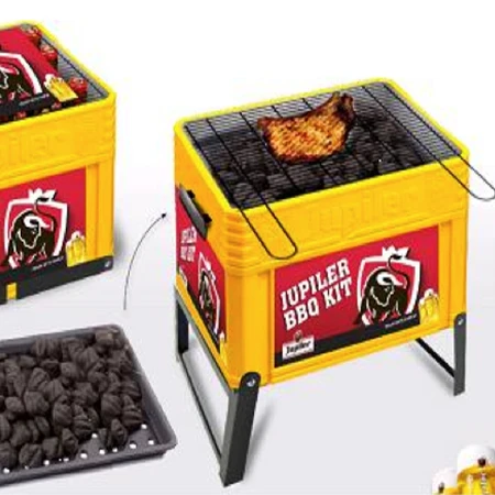 Bbq Grill In Shape Of Jupiler Beer Crate - Buy Outdoor Grill,Rotating Bbq Grill,Unique Bbq Grills Product on Alibaba.com