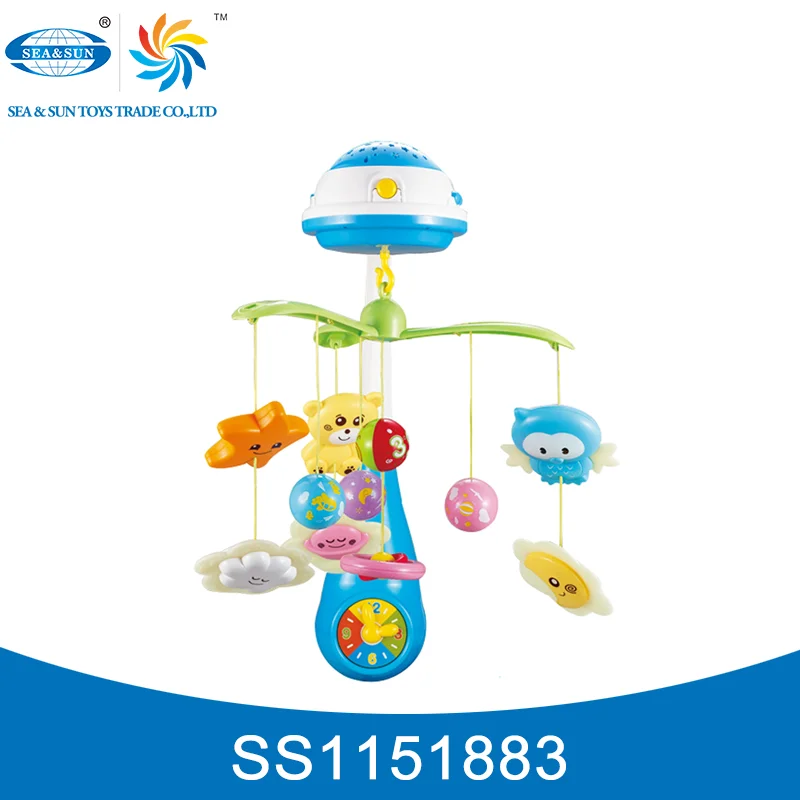 Высококачественный электрический проекционный милый детский музыкальный колокольчик