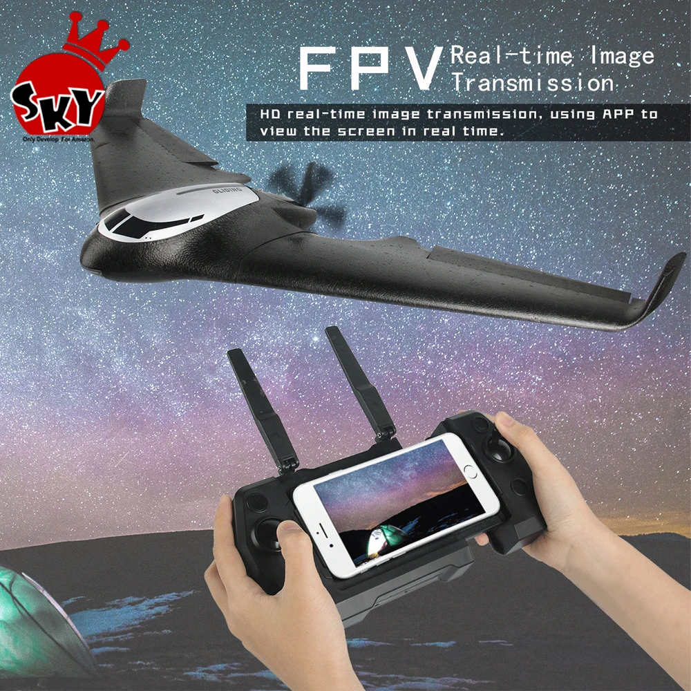 525 RC Remote Control Glider Drone with GPS Camera HD