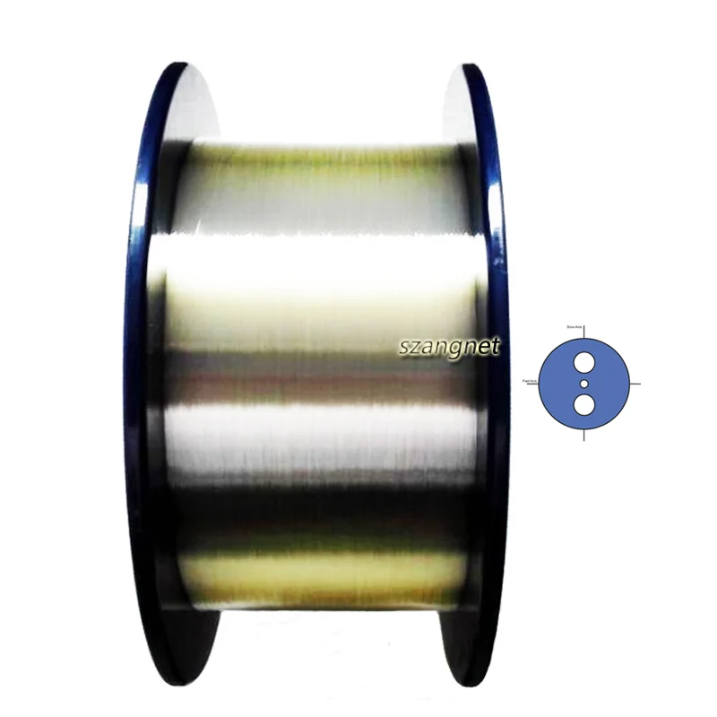 PMF Polarization Maintaining Fiber Optic Cable Singlemode 250um Bare PM Fiber
