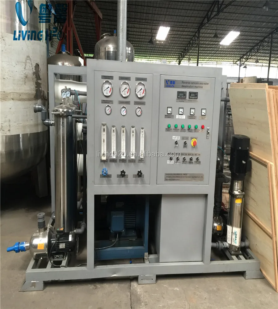 Containerized Seawater Desalination System Plant Island Resorts Marine ...