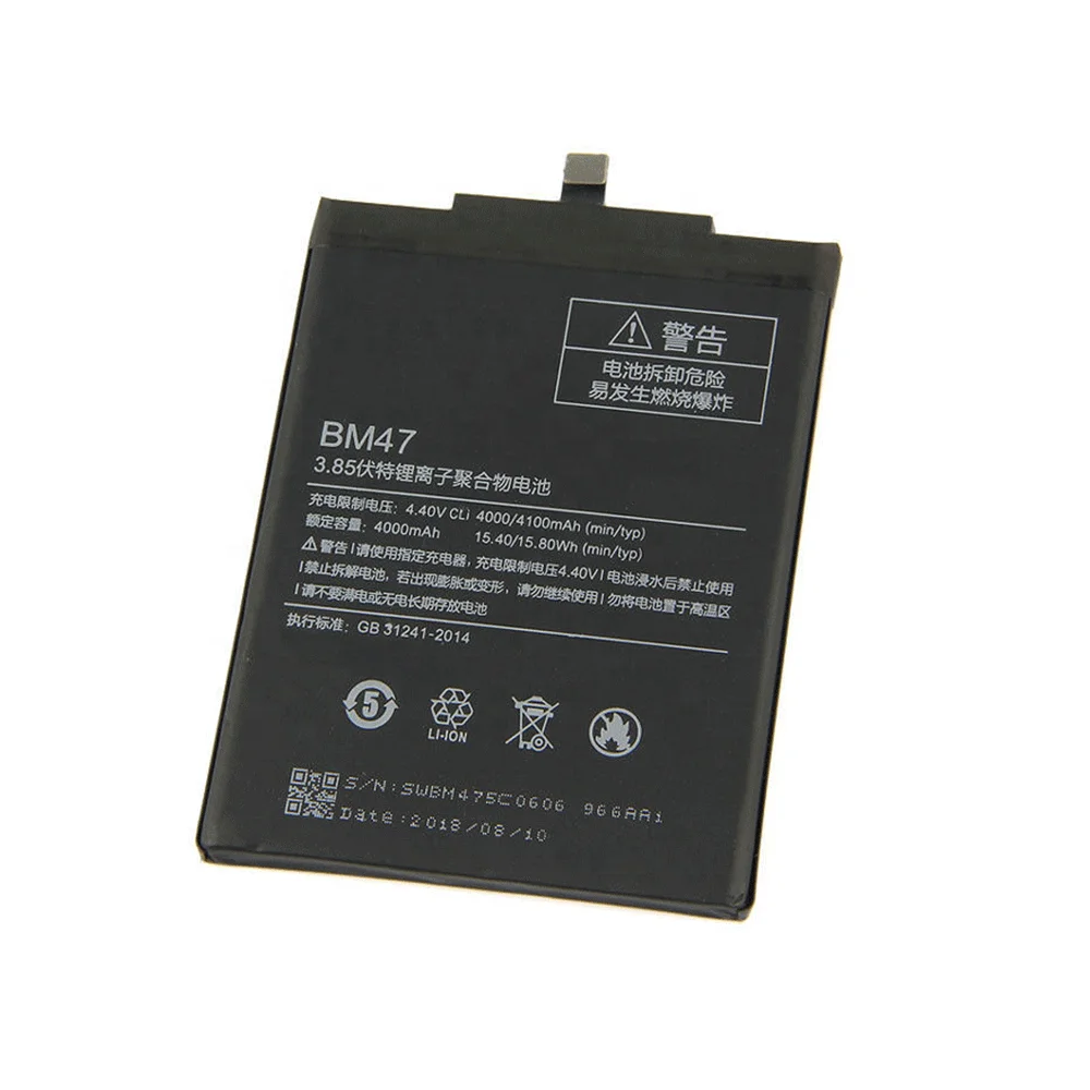 Original Replace Battery Bm47 For Xiaomi Redmi 3 3s 3x Redmi3 Pro Hongmi 4000mah View Battery Bm47 For Xiaomi Redmi 3 3s 3x Oem Product Details From Guangzhou Yogurt Electronic Co Ltd