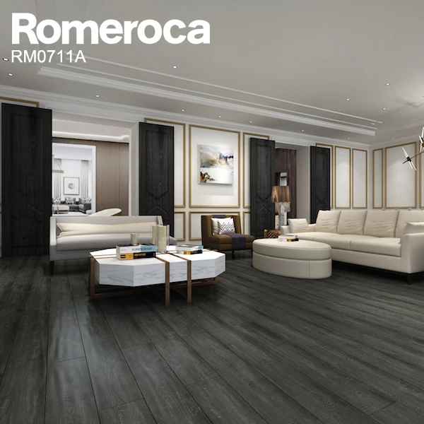 black laminate flooring