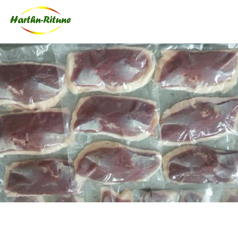 Keyfiyyətə zəmanətli Pekin halal təzə quş əti hissələri donmuş ürək/qaraciyər/döş budu əti/steak