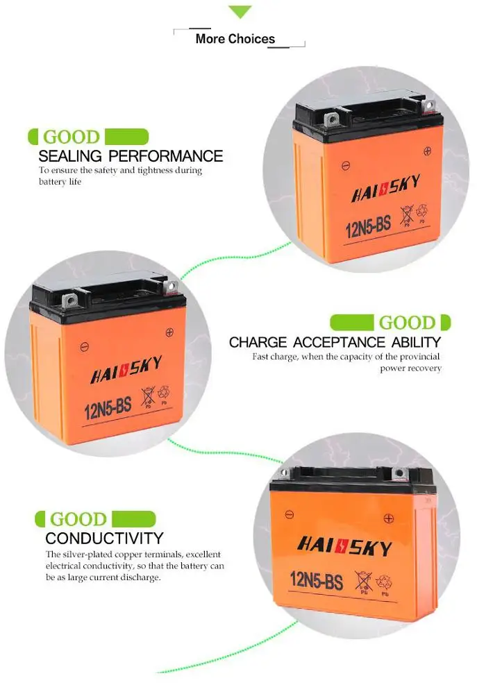 Высококачественный тестер батареи HAISSKY 2019 12 В 5 Ач для мотоцикла