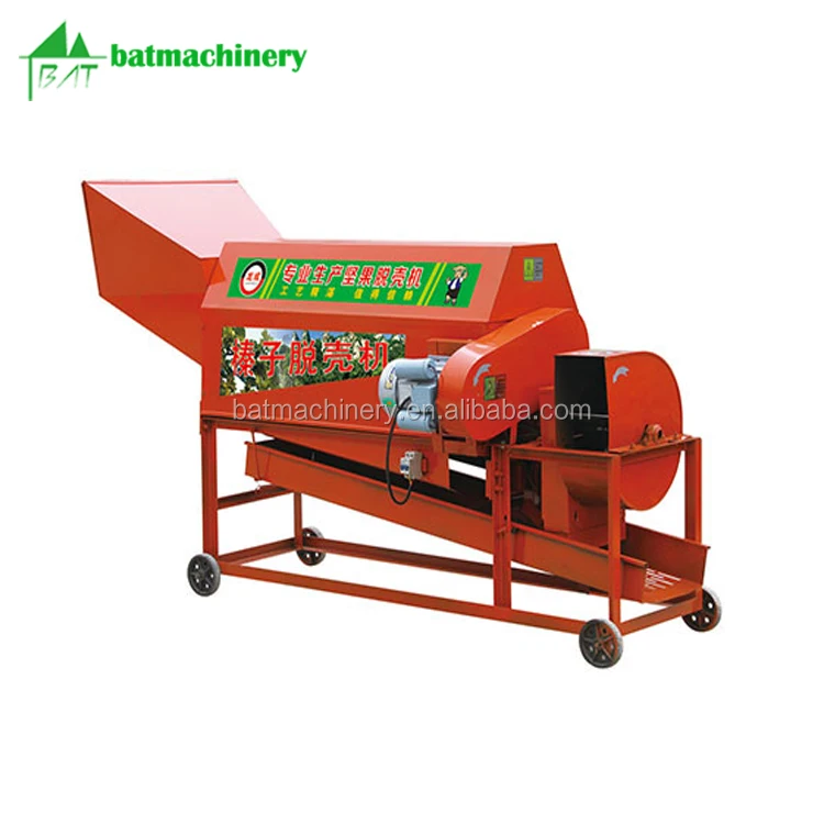 Automatic Hazelnut Bract Green Skin Removing Hazelnut Peeling Machine