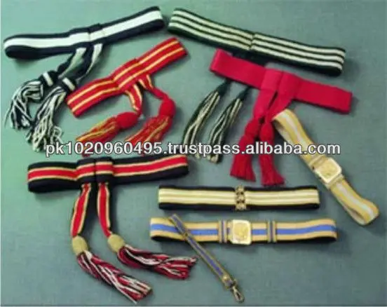 military sash belt