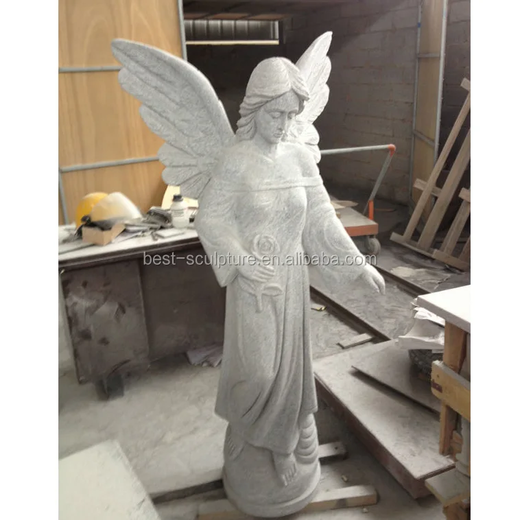 花の石の彫刻と花崗岩の天使の像 Buy 花崗岩天使像 石彫刻彫刻 花崗岩天使像花石彫刻彫刻 Product On Alibaba Com