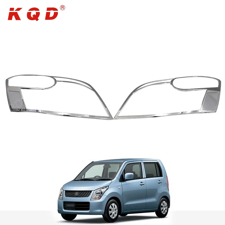 Abs Plastic Chrome Accessories Headlight Cover For Suzuki Wagon R Buy Headlight Cover Chrome Headlight Cover For Suzuki Wagon R Product On Alibaba Com