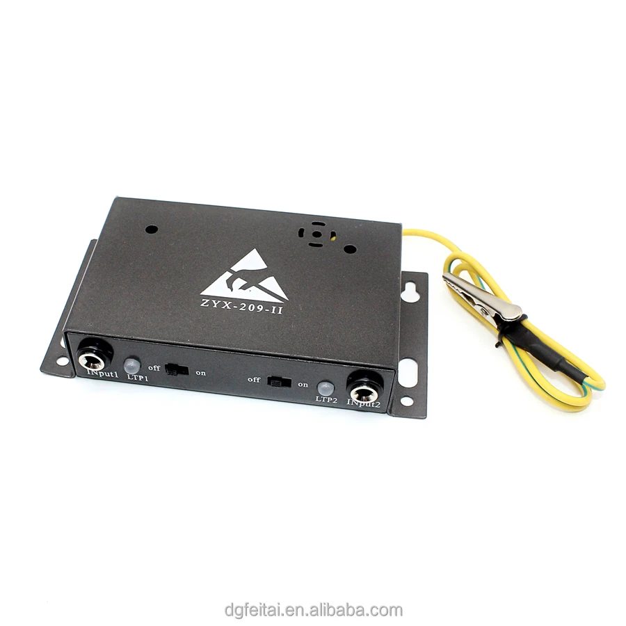 
ZYX-209-II Автоматическая сигнализация, два выхода, проверенный онлайн-монитор для антистатического ремешка на запястье 