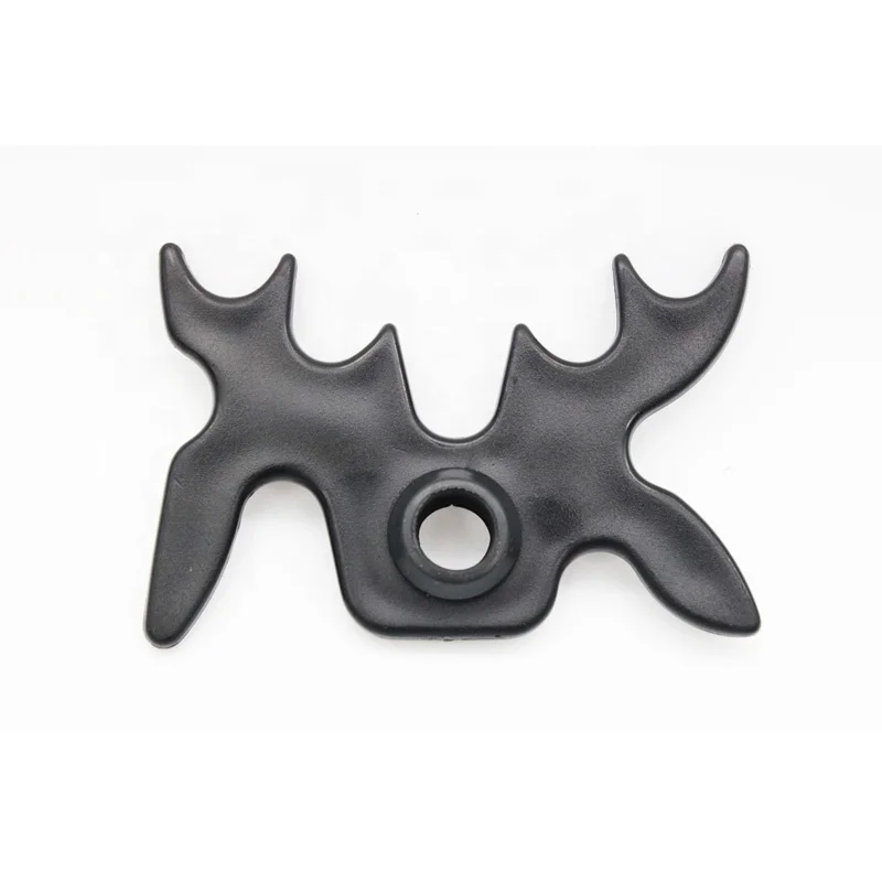 Подставка для бильярдного стола подставка кия в форме рога Черная