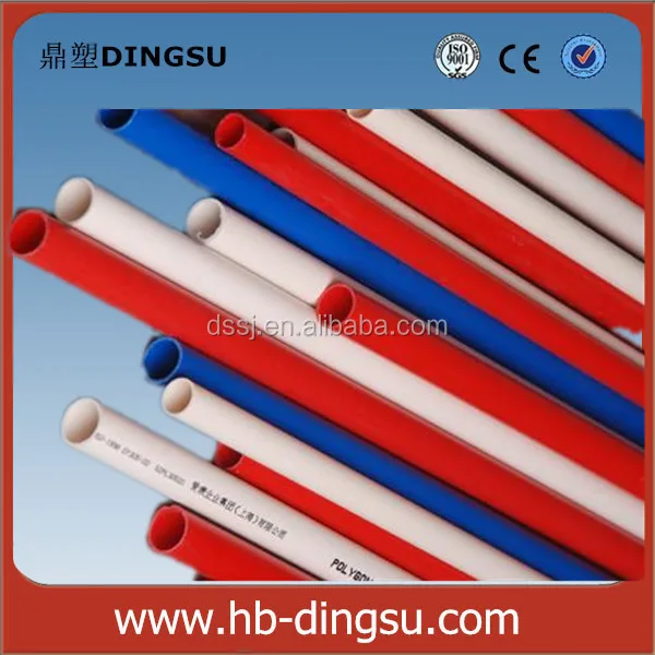 Qatar hot sale white electrical 20mm 25mm pvc conduit pipe