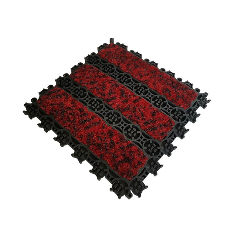 Modular Plastic Floor Clear Runners Anti Fatigue Rubber Carpet Rug Mat