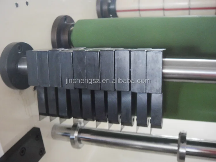 
 Дешевая маленькая и миниатюрная машина для продольной и перемотки клейкой ленты BOPP  