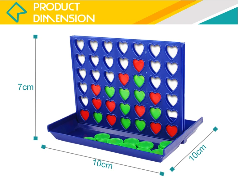 Children Indoor Puzzle Game Chess Rule the Grid 4 Connect 4 Game