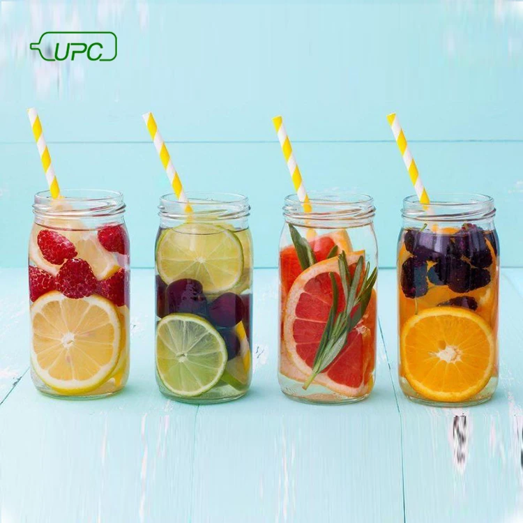 Transparent Lemon Drinking Water Juice Bottle 16oz 500ml Cheap Glass Milk Bottle 250ml 350ml Glass Juice Bottle for Beverage
