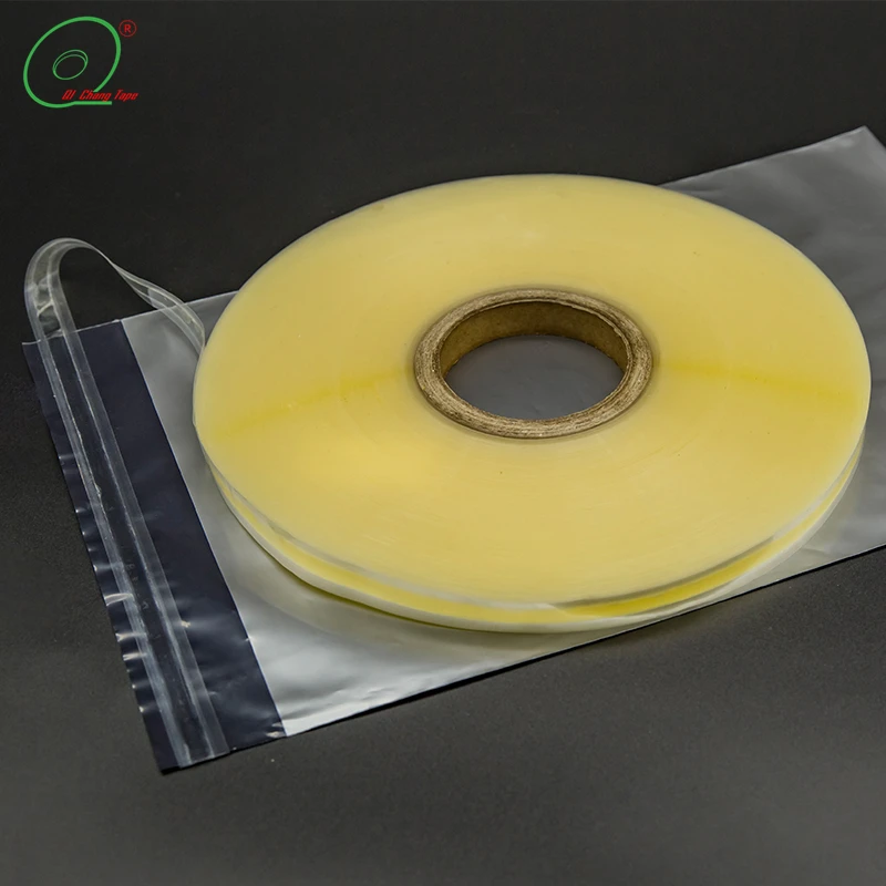 Clear Transparent Plastic Bag Permanent Sealing Tape