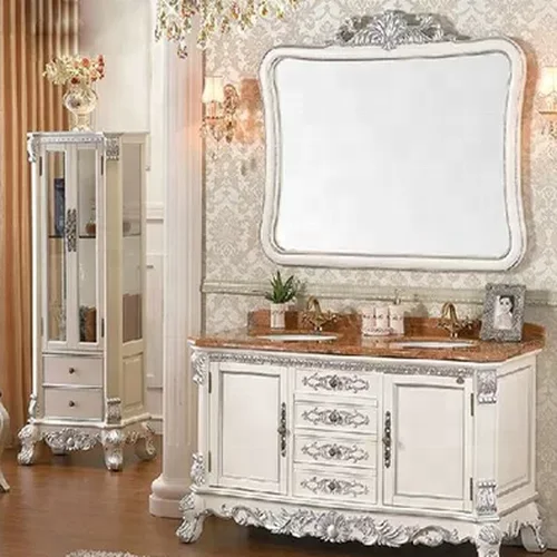 Bisini в европейском стиле, лидер продаж зеркальный шкаф из твердой древесины для ванной комнаты мебель/красивые высокое качество ванная комната кабинет-BF07-10012