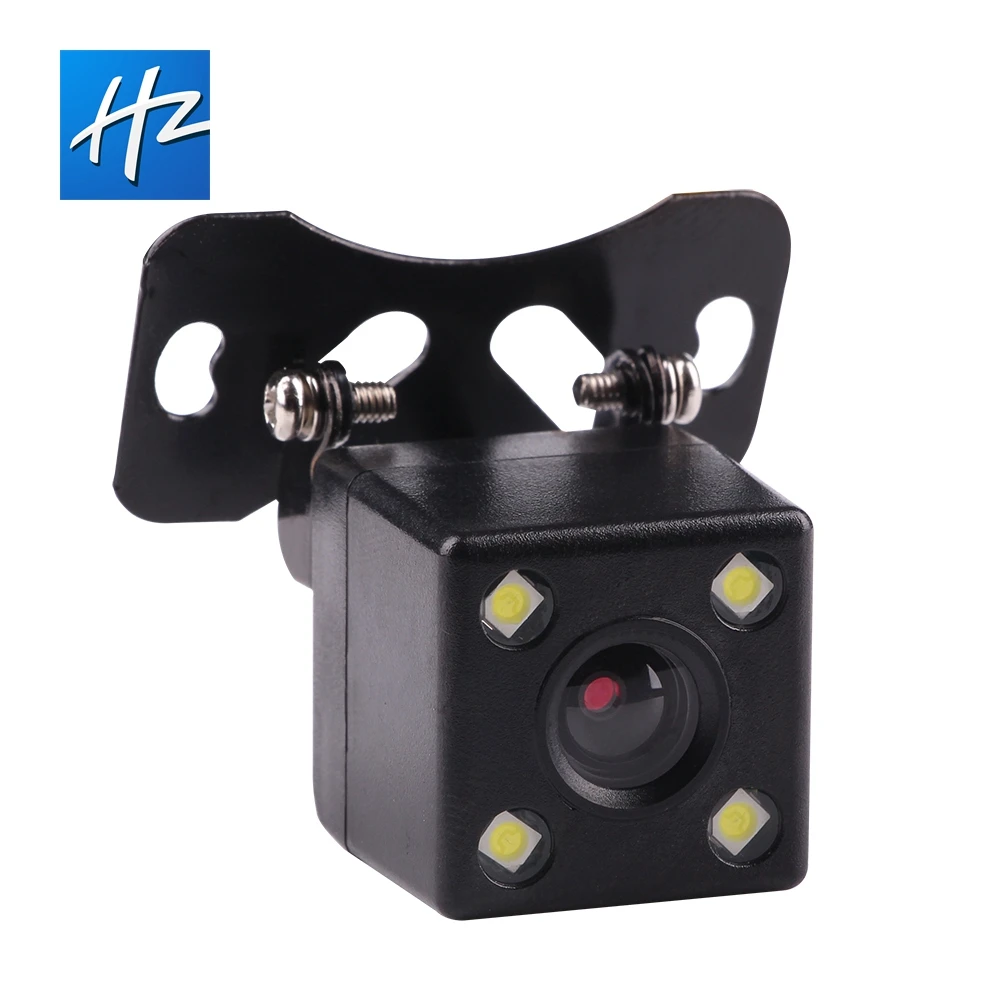 HD CCD 4 LED Night Vision Car Rear View Camera 170 Wide Angle Universal Car Reverse Camera