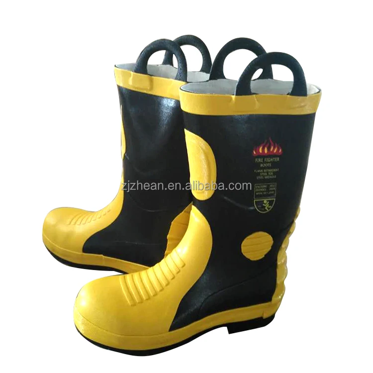 2019 Fireman Safety Firefighter Fire Protective Boots