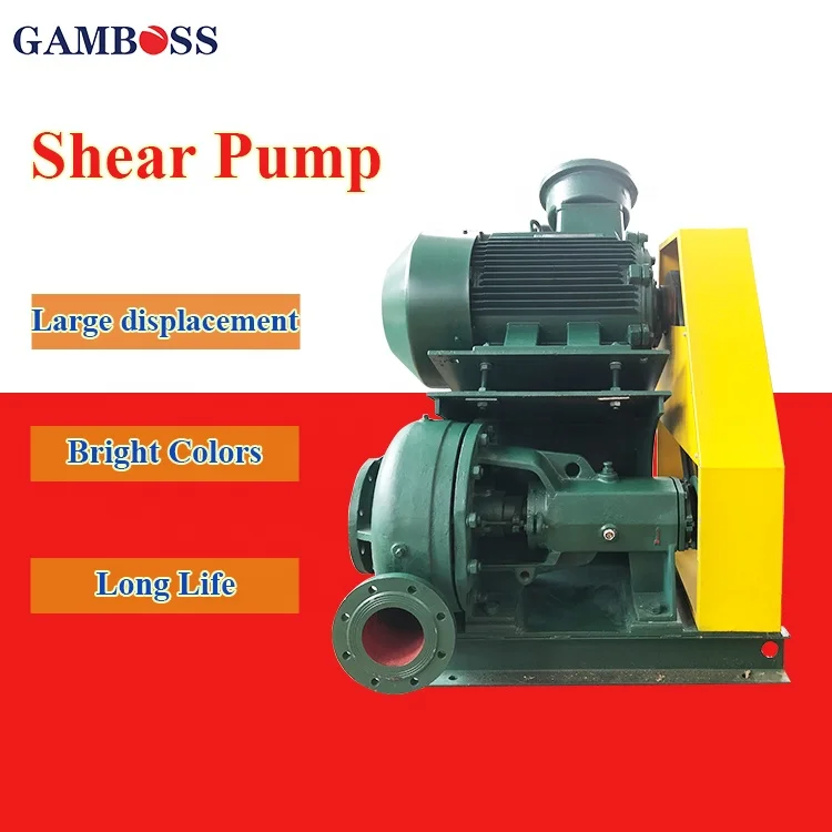 Gamboss WJQ Series Standard Steel Forging Drilling Fluid Shear Pump