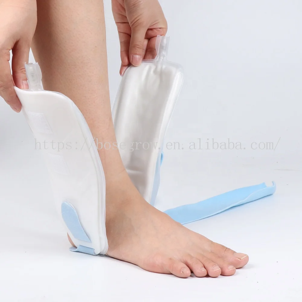 Adjustable Pneumatic Ankle Splint Fracture Support Stabilizer Pump Aircast Ankle Brace for Adults Air Stirrup Ankle Brace