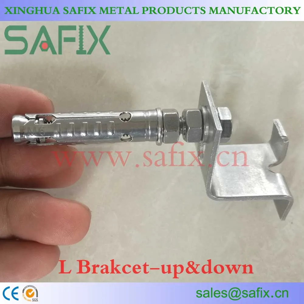 304 316L Stainless Steel Up Down Bracket For Stone Cladding