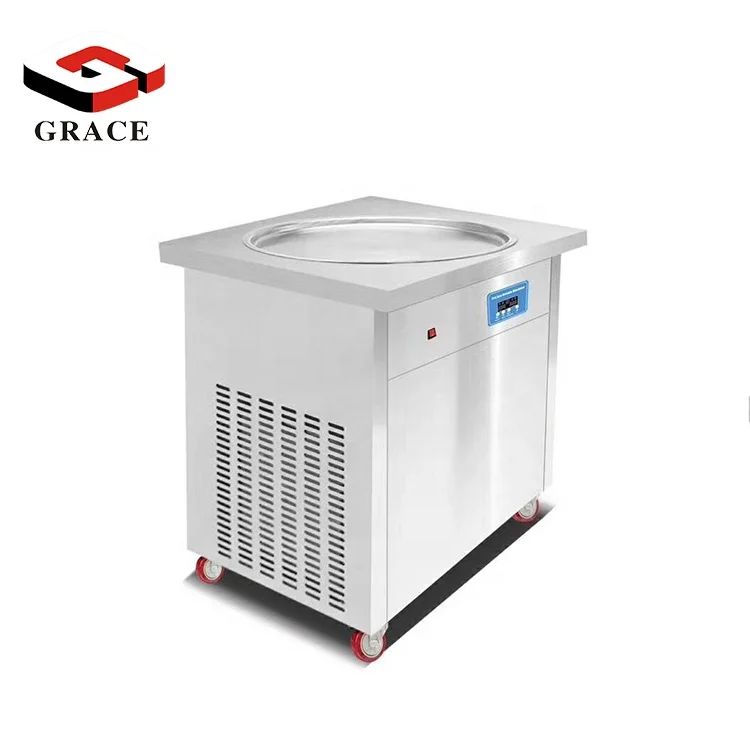 Automatic Countertop Sri Lanka Ice Cream Roll Machine for Homemade Milk Ice Cream