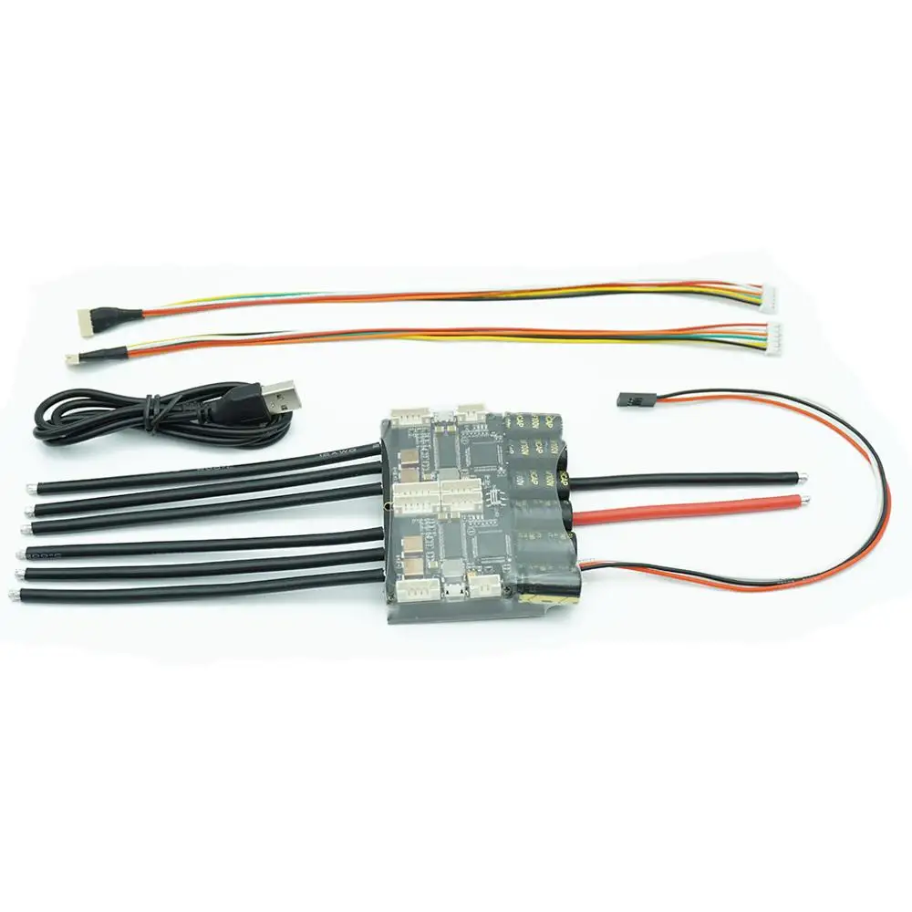 
 100A PWM вход двойной ESC на основе VESC скейтборда электронный регулятор ESC бесщеточный контроллер скорости двигателя постоянного тока  100A PWM вход двойной VESC для скейтборда Electronic регулятор ESC Бесщеточный Регулятор скорости вращения двигател