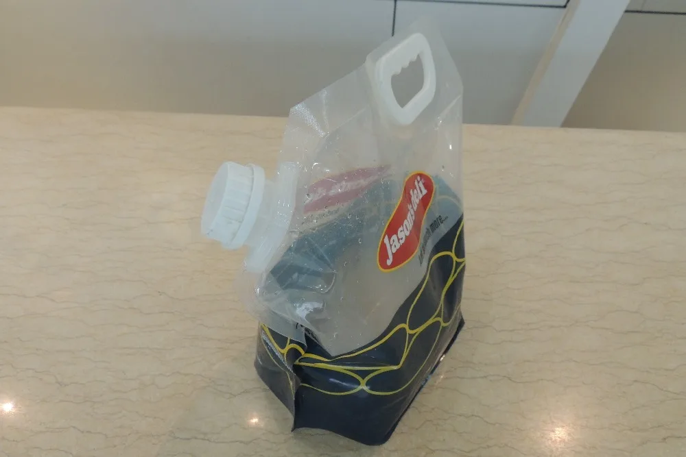 5L Private Label Reusable Camping Plastic Foldable Drinking Water Bag