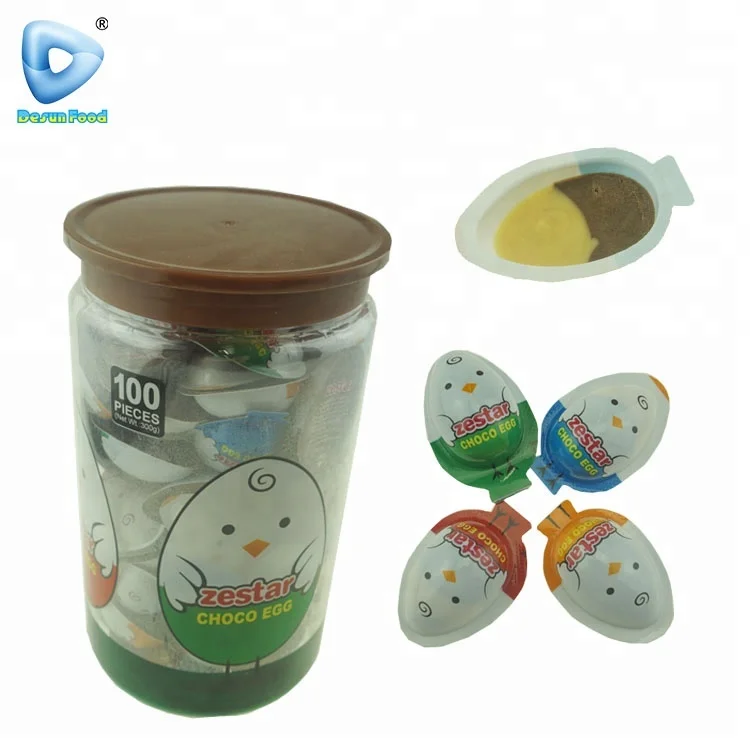 
Забавный цыпленок мини шоколадное яйцо конфеты 