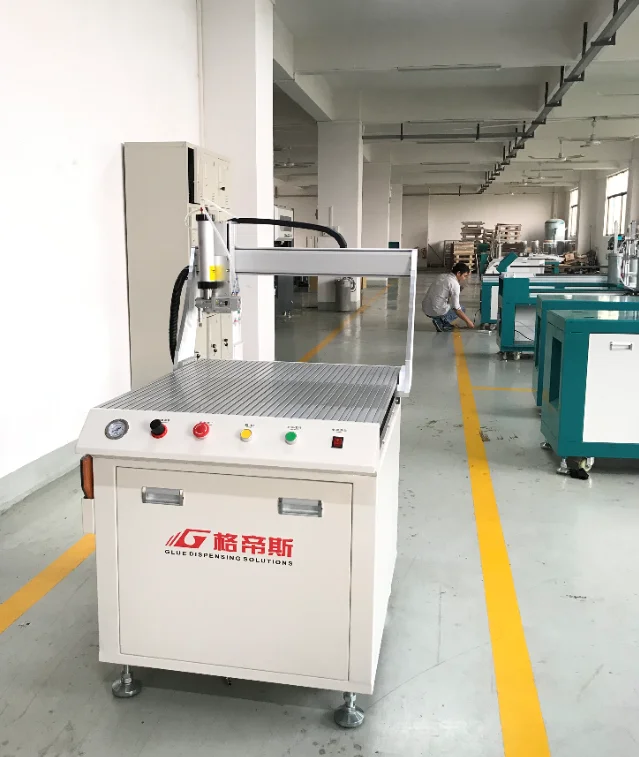Automatic Silicone Glue Applicator Dispensing Machine for Flood Light Outdoor Lights Industrial Equipment