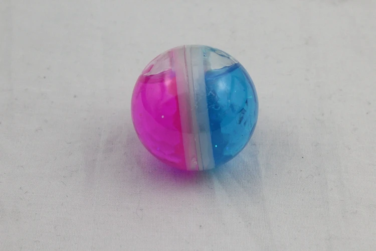 Идея для новых продуктов Обучающие игрушки 3 2 см Сферический двухцветный кристаллический слизь в