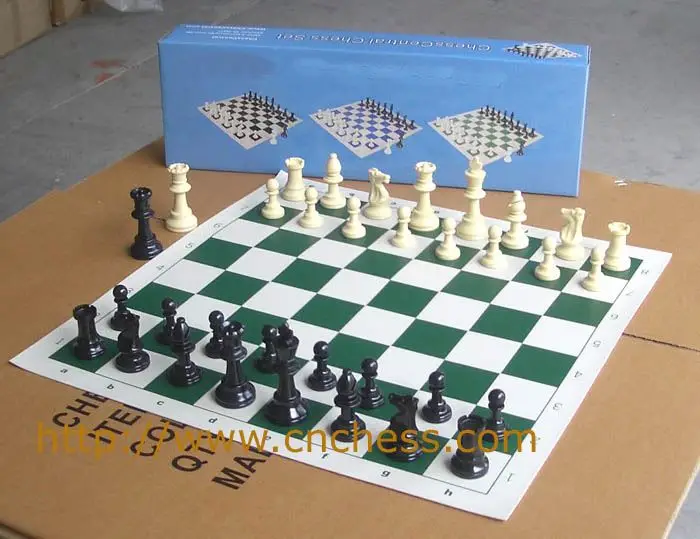 Шахматный набор с шахматной доской для клуба и турнира