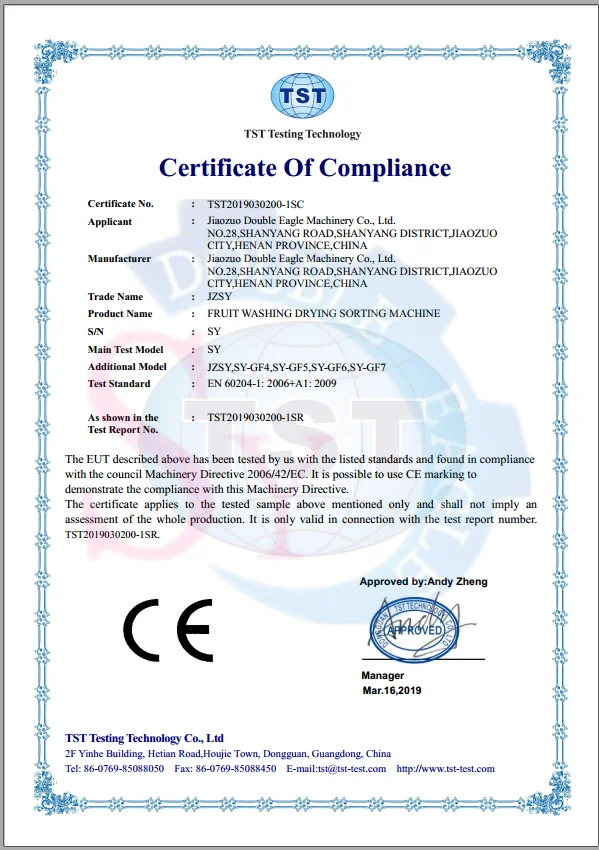 Jiaozuo Double Eagle Machinery Co., Ltd.