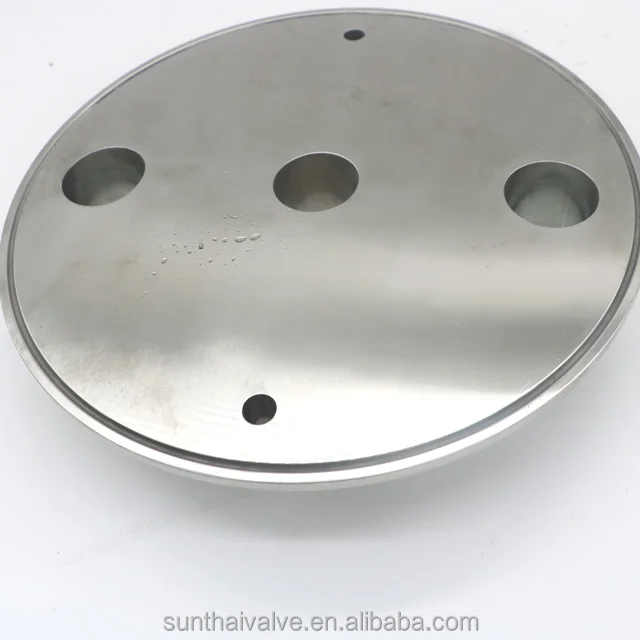 Тройной зажимный колпачок 10 дюймов x (1) 1 5 дюйма (2)1/4 FNPT (2) смотровое стекло типа