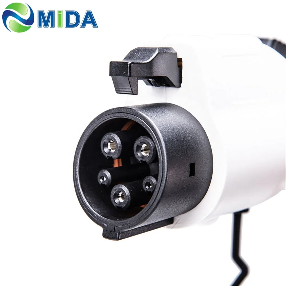 16Amp/32A Sae J1772 Type1EV充電プラグ110v240vAC電源電気自動車充電 
