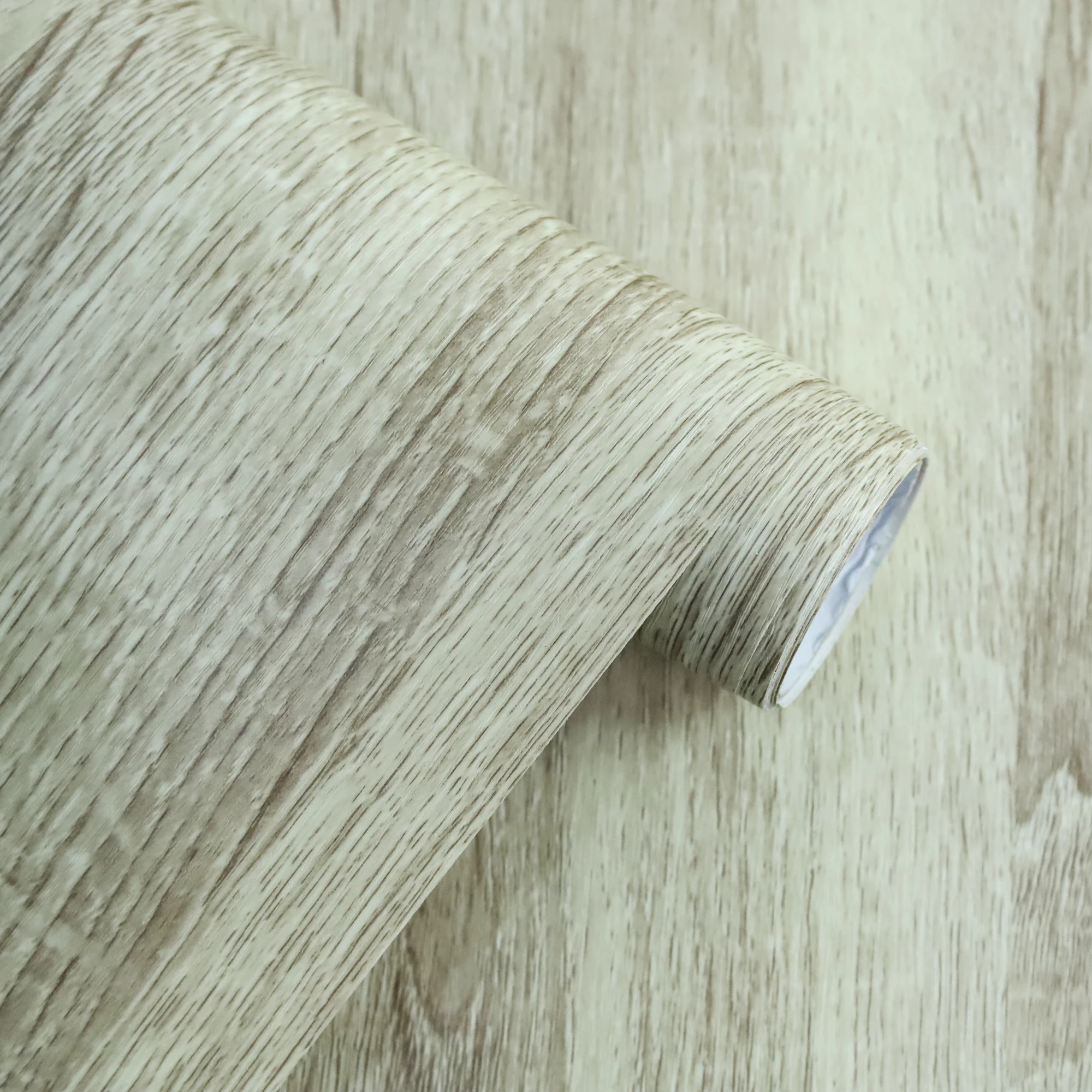 
Тяжелые Виниловые самоклеящиеся декоративные обои из ПВХ, пленка для мебели из зернистой древесины 